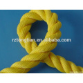 Colored 3 Strands Plastic PP Twisted Packing Rope For Sale